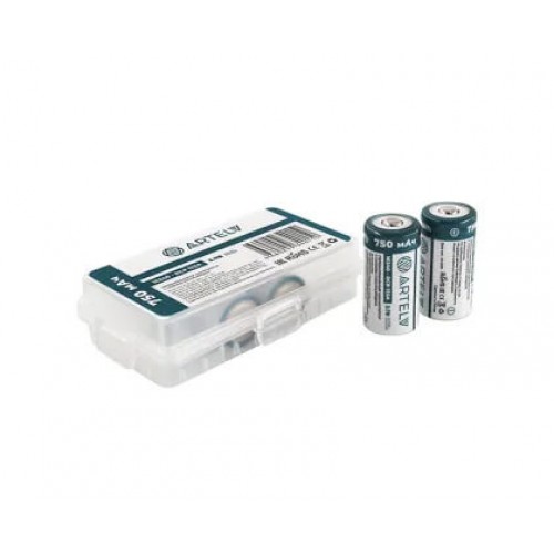 Аккумуляторные батареи RCR123 ARTELV 3.7V Li-Ion 750 mAh в Нефтекамске