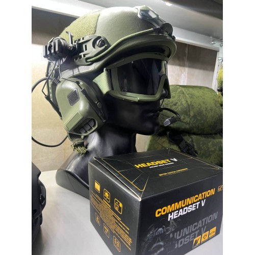"COMMUNICATION HEADSET V" Активные тактические наушники для стрельбы в Нефтекамске