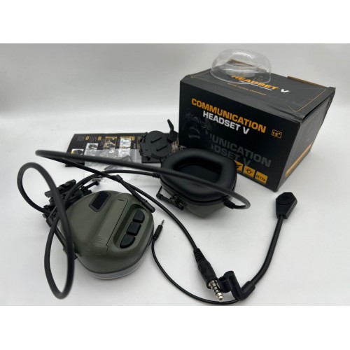 "COMMUNICATION HEADSET V" Активные тактические наушники для стрельбы в Нефтекамске