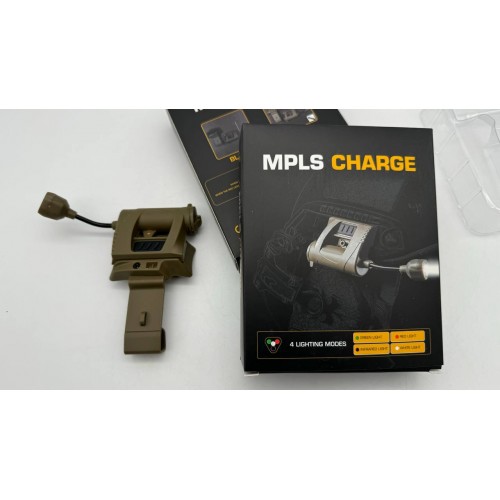 Нашлемный тактический фонарь MPLS Charge аккумуляторный в Нефтекамске
