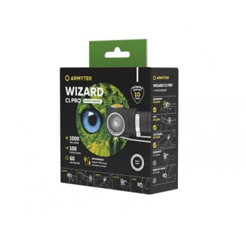 Мультифонарь Armytek Wizard C1 Pro Magnet USB в Нефтекамске