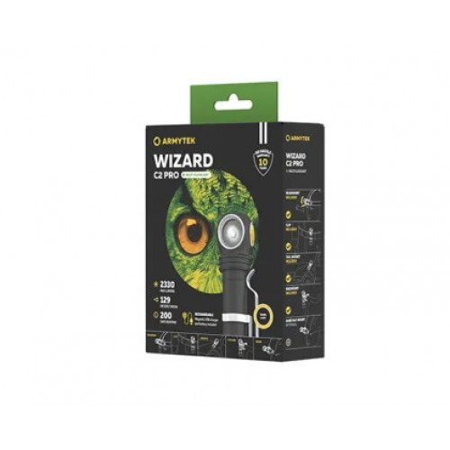 Мультифонарь Armytek Wizard C2 Pro Magnet USB (теплый свет) в Нефтекамске