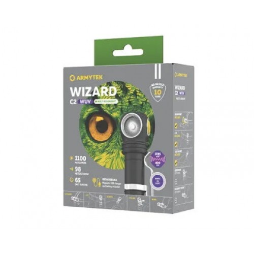 Мультифонарь Armytek Wizard C2 WUV Magnet USB в Нефтекамске