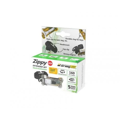 Наключный фонарь Armytek Zippy Extended Set (Yellow Amber) в Нефтекамске