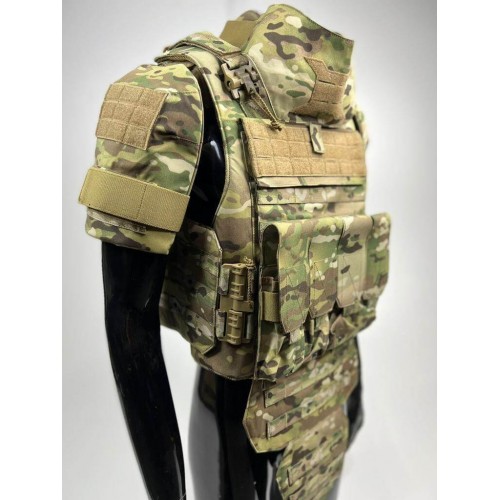 Разгрузка / плитник “UNIVERSAL ARMOR” + чехол для защиты плеч + чехол напашника + чехол для защиты шеи (без баллистики) в Нефтекамске